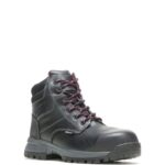 mulheres Bota de trabalho Piper à prova d'água com biqueira composta 6" preto Wolverine VL4VN103 - Image 2