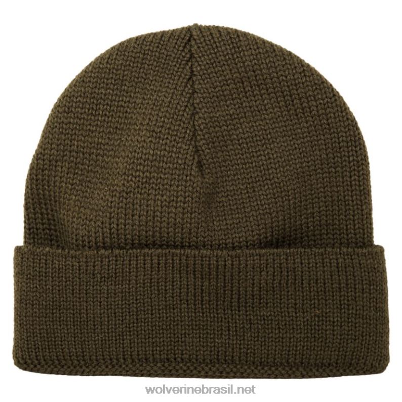 unissex gorro de relógio de lã azeitona escura Wolverine VL4VN241 - Image 2