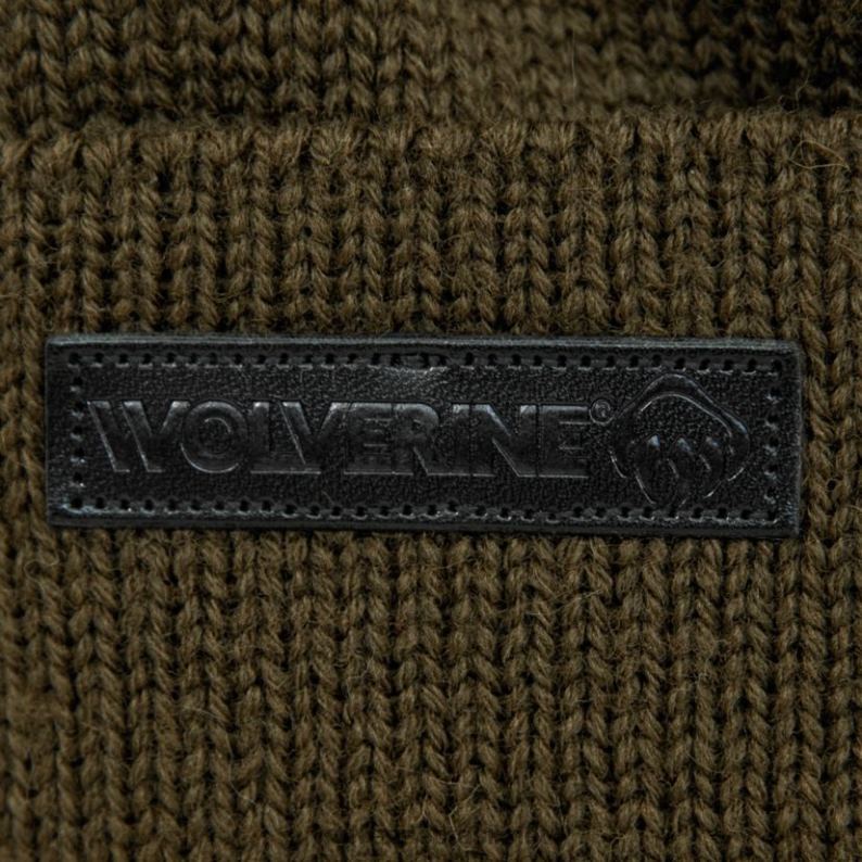 unissex gorro de relógio de lã azeitona escura Wolverine VL4VN241 - Image 3
