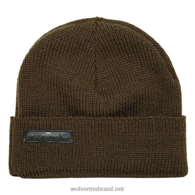 unissex_gorro_de_relogio_de_la_azeitona_escura_wolverine_vl4vn241.jpg unissex gorro de relógio de lã azeitona escura Wolverine VL4VN241 - Image 1