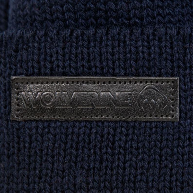 unissex gorro de relógio de lã azul marinho Wolverine VL4VN240 - Image 3