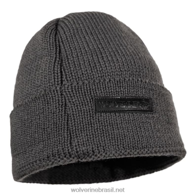 unissex gorro de relógio de lã Cinzento carvão Wolverine VL4VN238 - Image 4